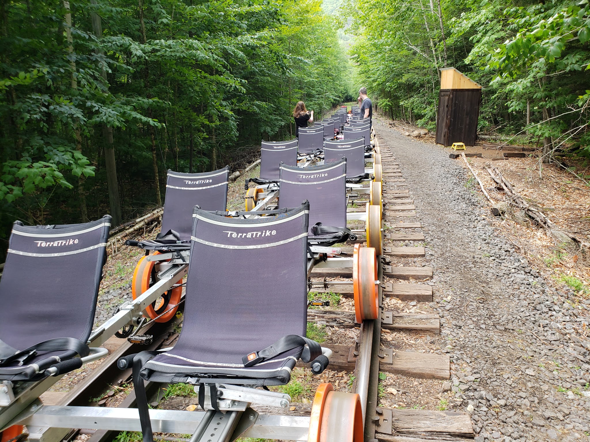 Mark's Bike Tock Ridin' the Rails