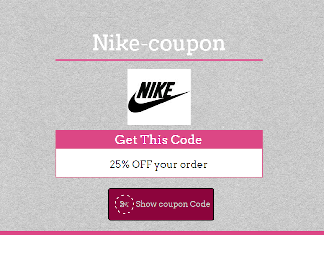 Nike 35% Coupon Code May 2017