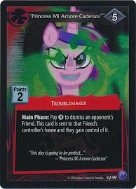 My Little Pony "Princess Mi Amore Cadenza" Canterlot Nights CCG Card