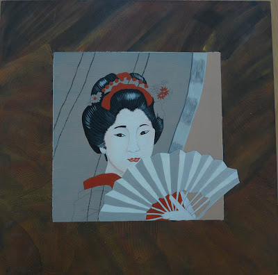 Geisha,Peinture