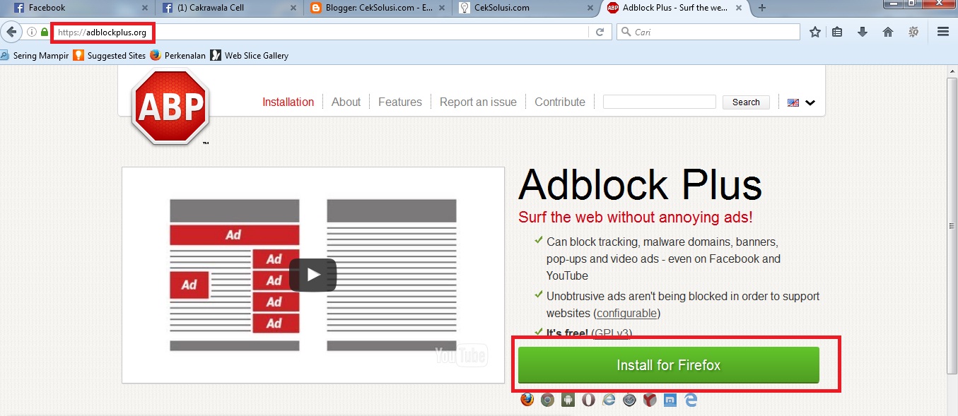 ADBLOCK Plus. Adblock org