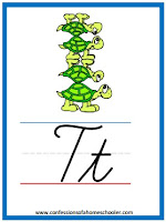Cursive Alphabet Flashcards