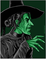 wizard oz drawing witch 1939 evil comic wicked drawings photoshop ink douglas pen layer three into mostly john site colorized