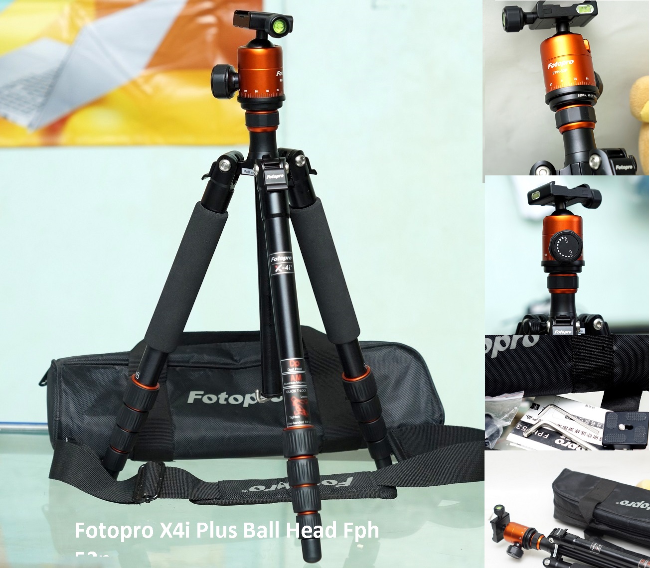 Jual Tripod Fotopro X4i Plus Ball Head Fph 53p Bekas Jual Beli Laptop