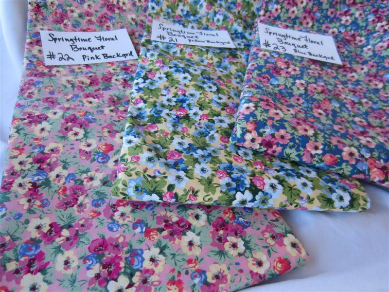 Crafty Sewing & Quilting Fabric Garage Sale Floral Fabrics