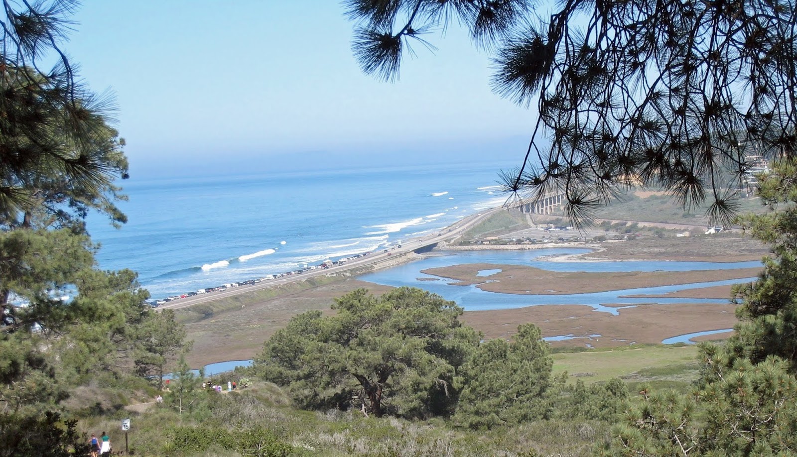 Torrey Pines View of Los Peñasquitos from Torrey Pines