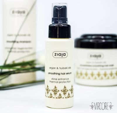 ziaja Argan & aceite de Tsubaki.