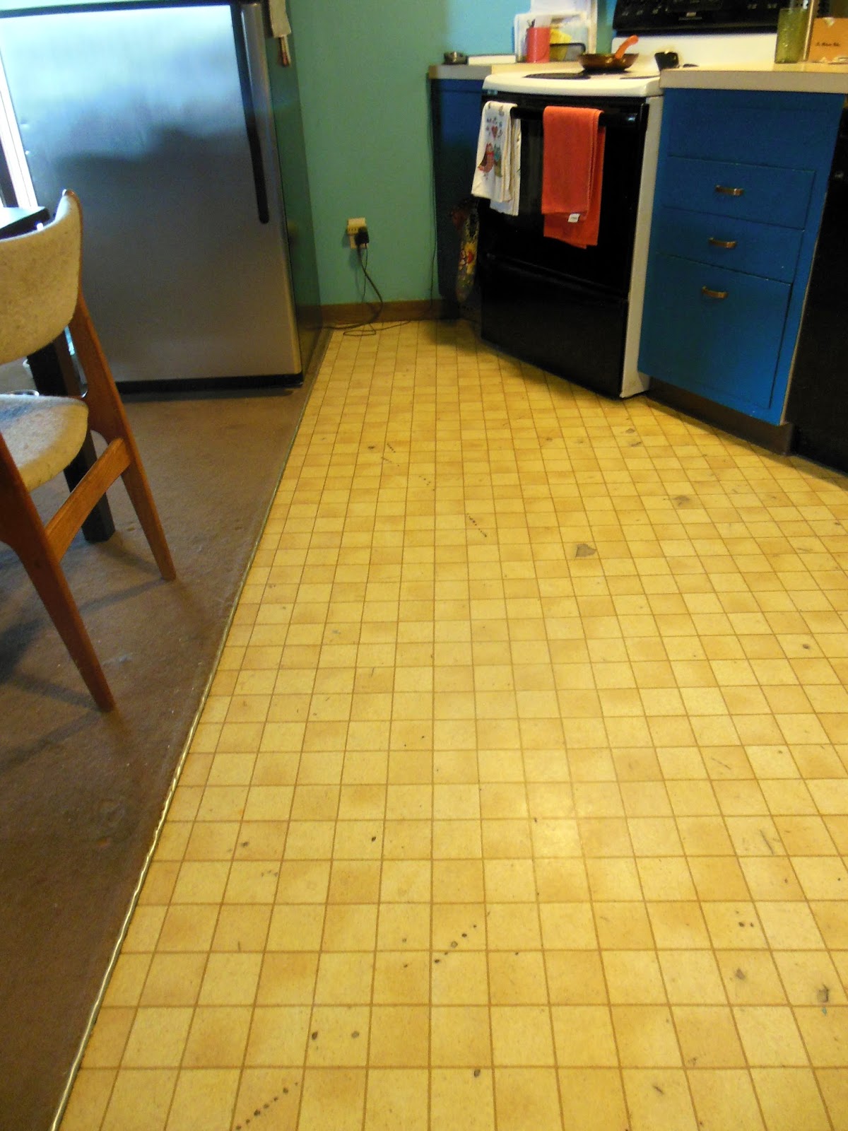 church house home Ode To Yellow Linoleum