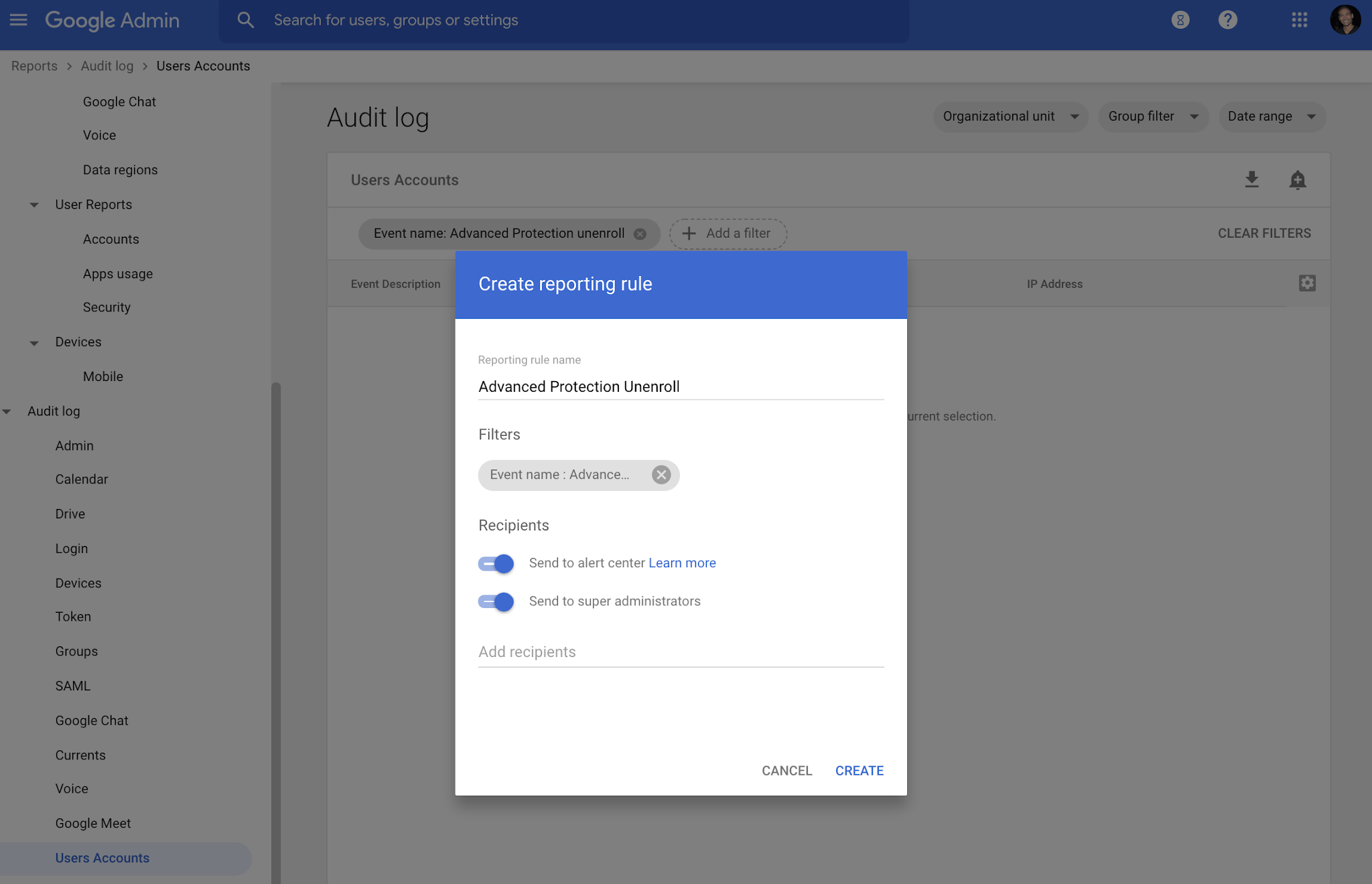 Google Workspace Updates More notifications added to the alert center