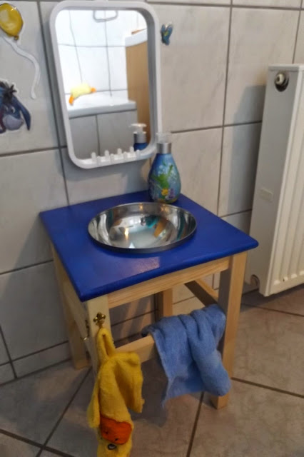 DIY Kinderwaschtisch