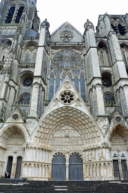 Catedral de Saint Etienne, Bourges, Francia