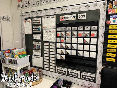 First Grade Garden: September 2019