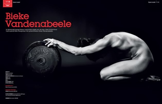 Mike Steegmans fotografia mulheres homens nus atletas pelados esportes Bélgica