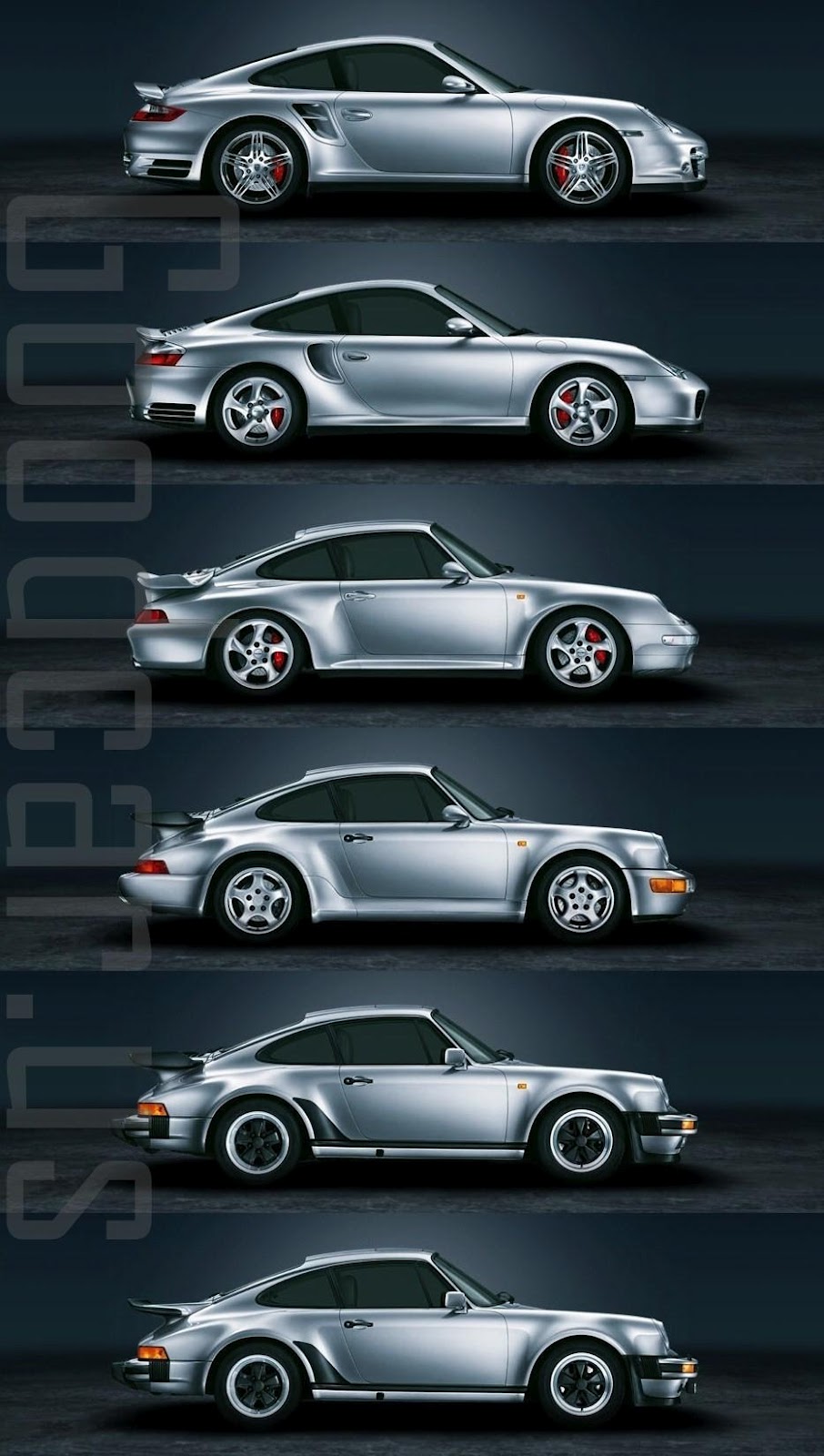 Autos Stages Of The Evolution Of The Porsche 911 Turbo For All