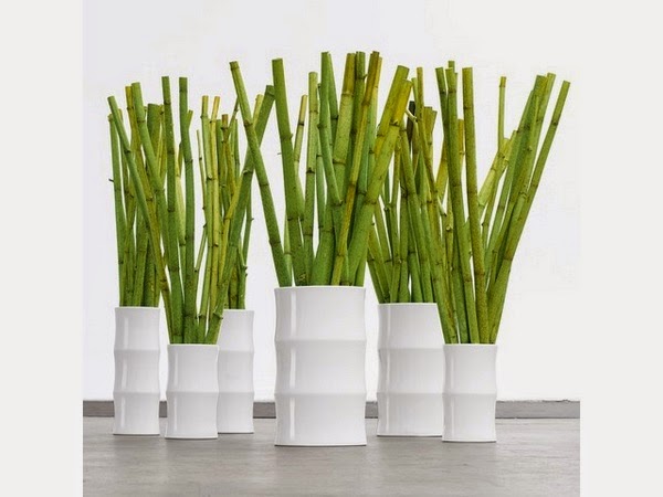 How to create a vase with bamboo