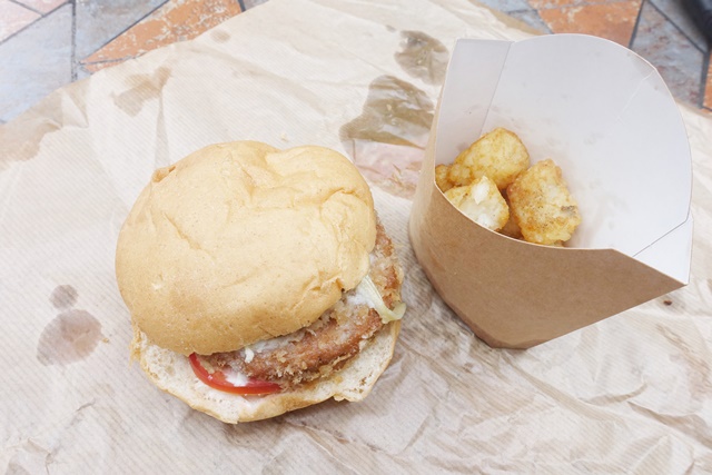 未來漢堡V Burger 微風廣場店~台北微風廣場素食