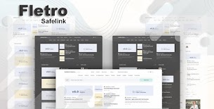  Atualizar modelo de blogger responsivo do Fletro v6.0 Safelink