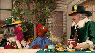 Telly, Baby Bear, the Quacker Duck Man, Bobby Moynihan, Sesame Street Episode 4325 Porridge Art season 43