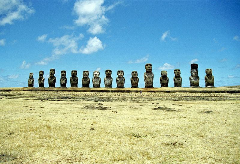 Ahu Tongariki - Easter Island.