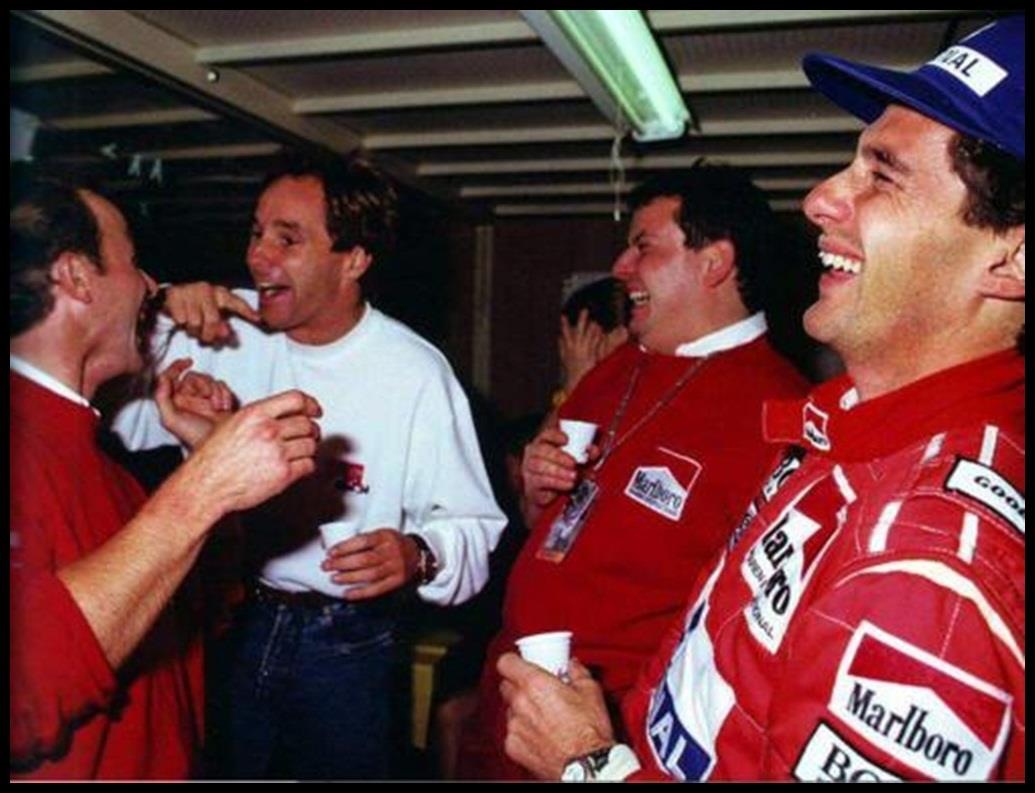 Ayrton Senna do Brasil: Fotos do Senna com o grande amigo Berger