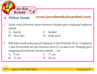 Lengkap Jawaban Matematika Kelas 8 Ayo Kita Berlatih 7 4 Halaman 102 103 104 Kunci Jawaban Buku Paket Terbaru Lengkap Bukupaket