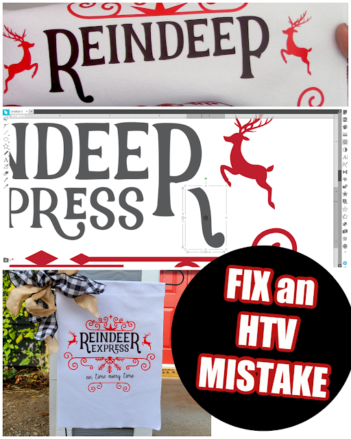 How to Fix HTV Mistakes using the Knife Tool in Silhouette Studio