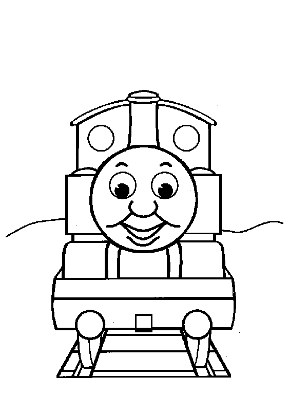 Thomas Train Coloring Pages Free Printable