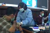 Puluhan Wartawan Di Tuban Jalani Vaksinasi Covid-19 Tahap 2