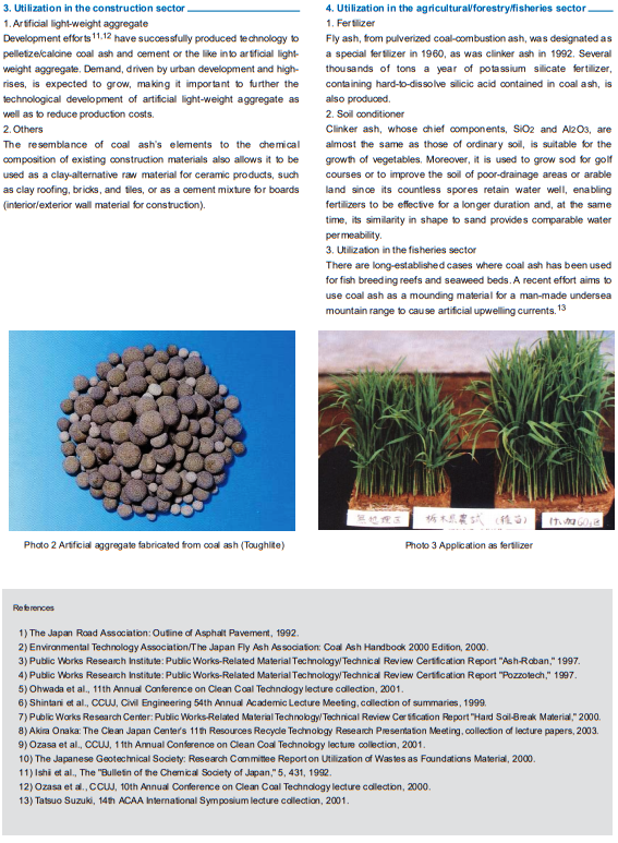 Howto, Tips and Articles Effective Use of Ash in Civil Engineering/Construction and Other
