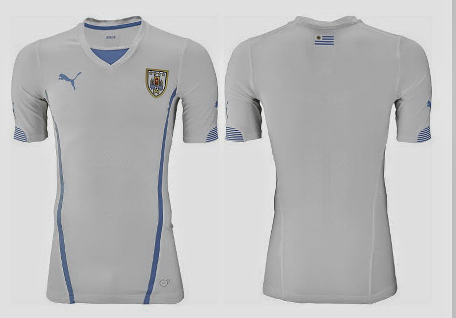 los fans de fútbol Nueva camiseta del Uruguay segunda para el Mundial