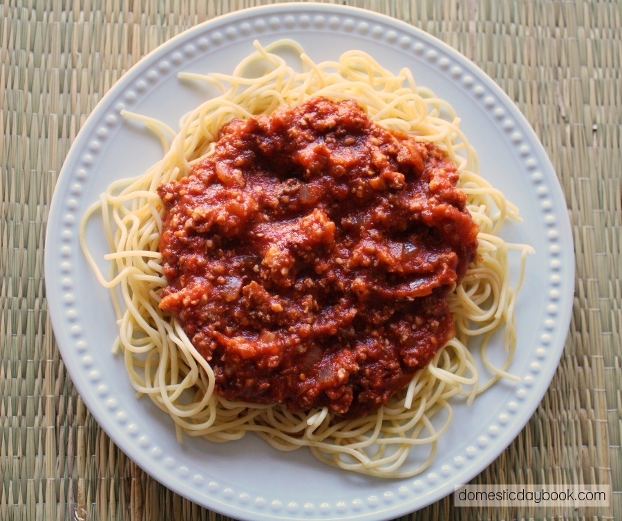 The Best Homemade Spaghetti Sauce