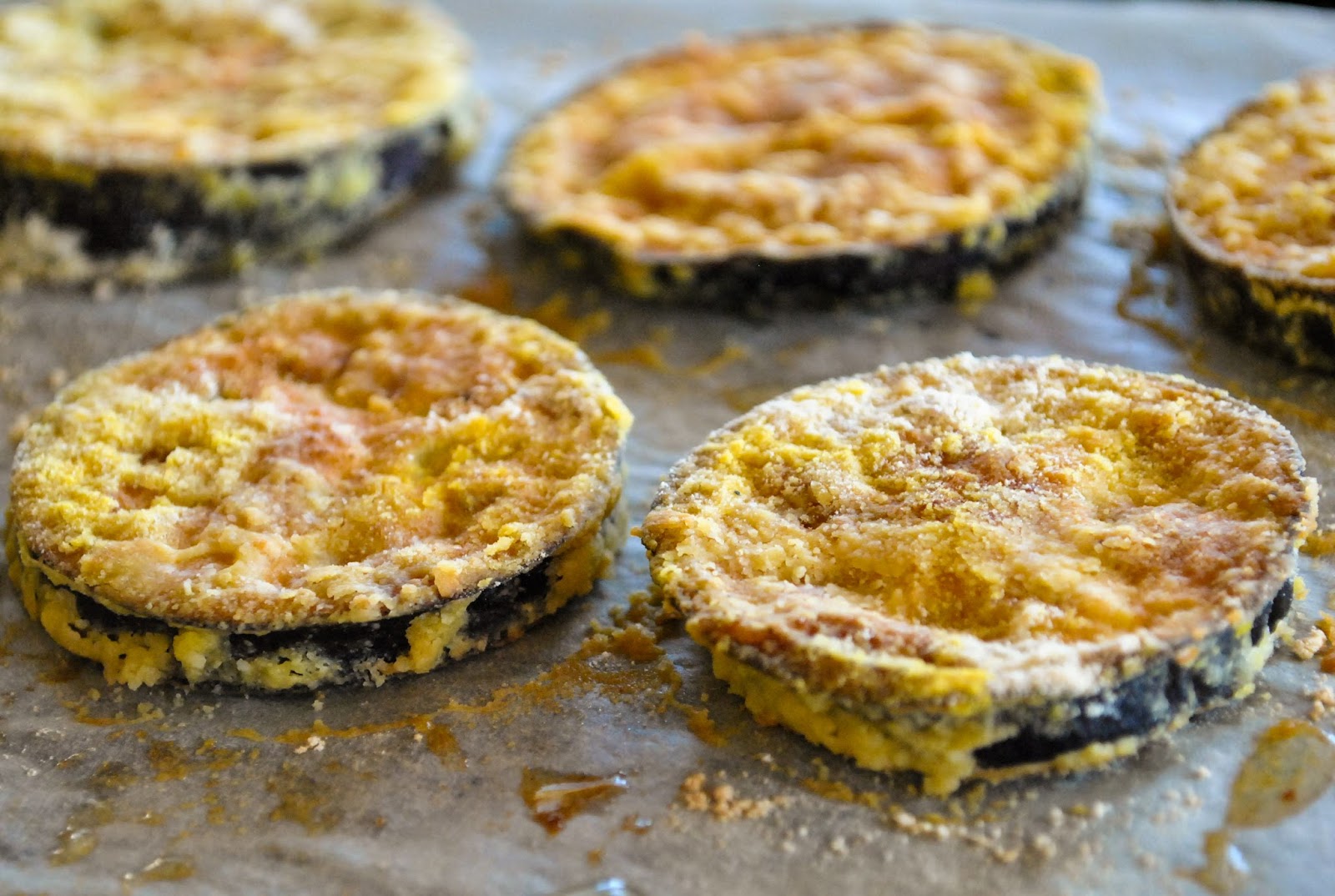 Easy crispy eggplant (glutenfree) VeganSandra