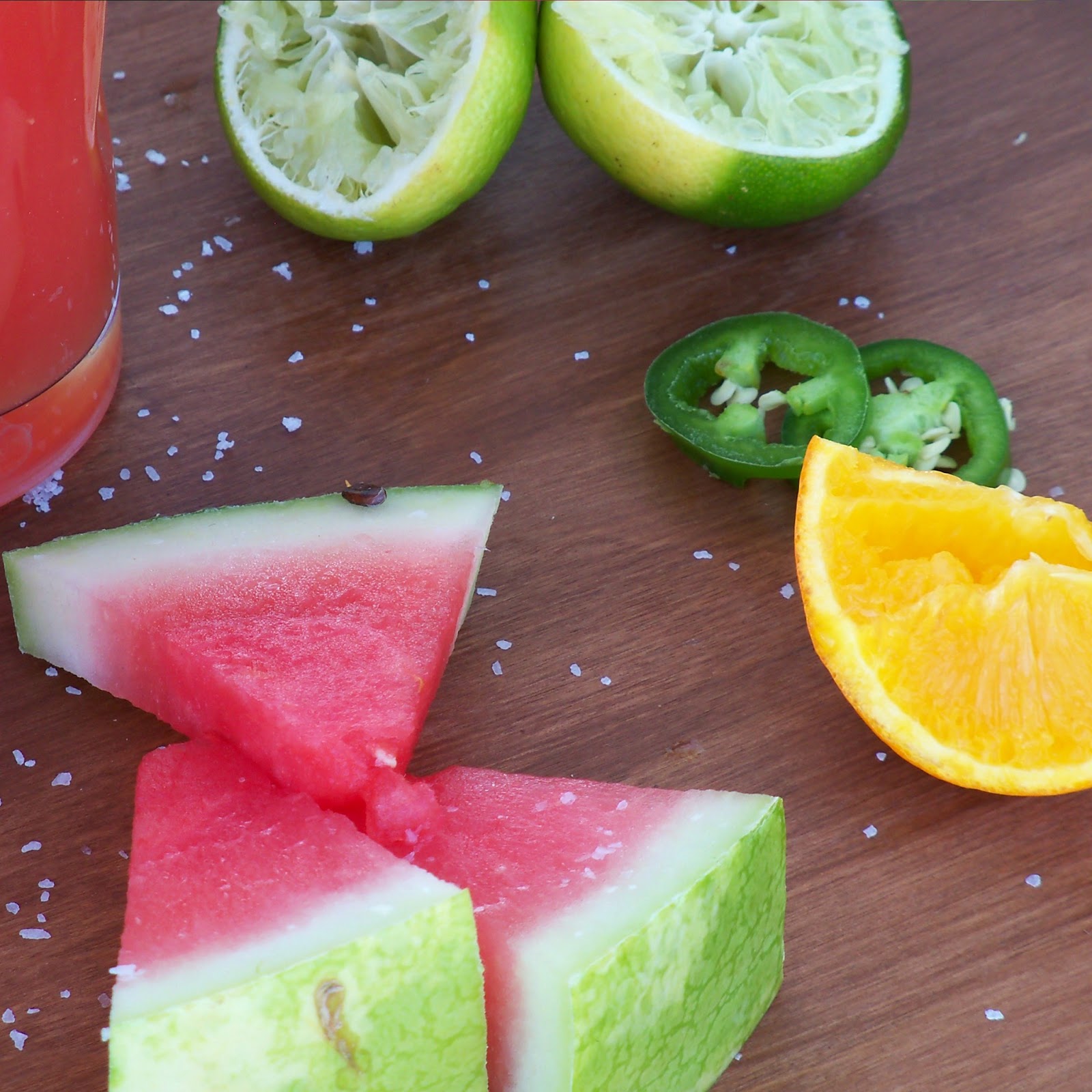 The Style Dossier Spicy Jalapeno Watermelon Margarita