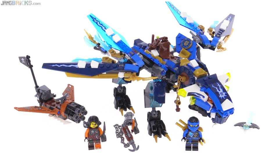 focus Pijler Plotselinge afdaling LEGO Ninjago 2016 Jay's Elemental Dragon review! 70602