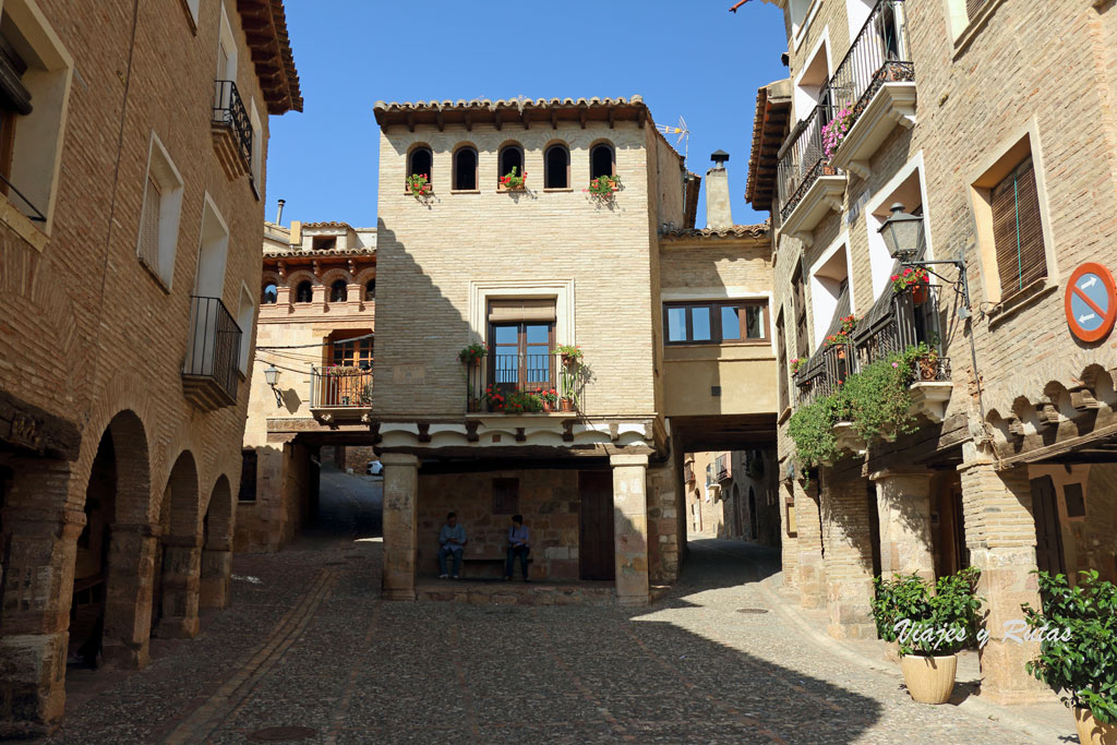 Plaza Mayor de Alquézar