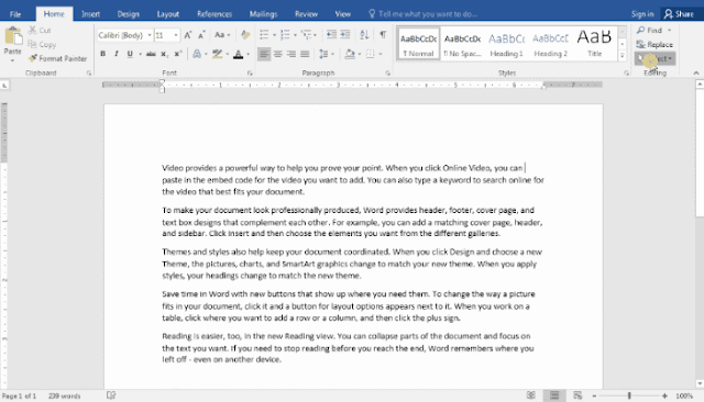 How to Convert a Word Document into Image File using MS Word