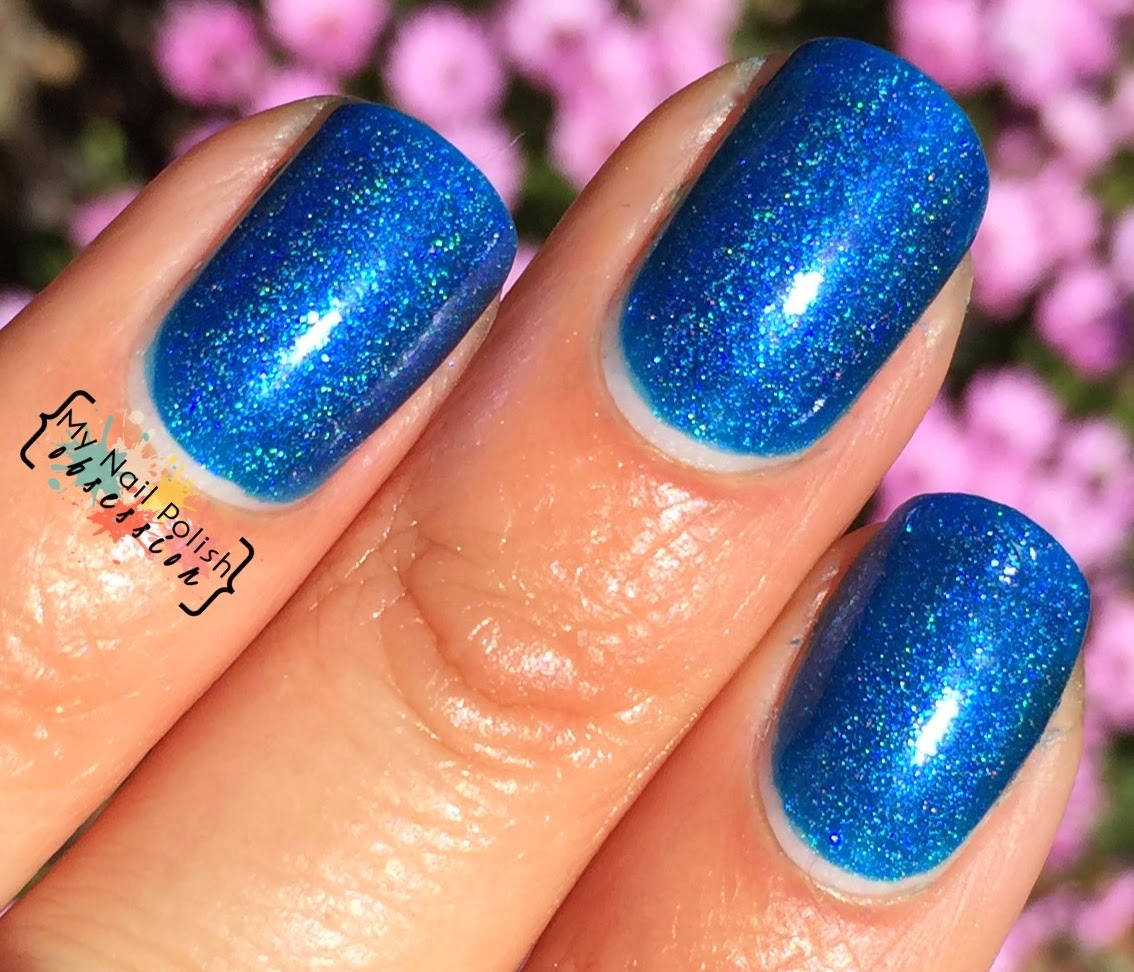 Addicted to Holos Indie Box Sweet Heart Polish April Showers