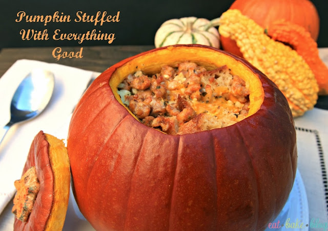 Pumpkin Stuffed with Everything Good