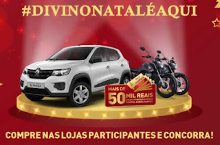 Cadastrar Promoção Natal 2020 CDL Divinópolis Carro e Vales-Compras