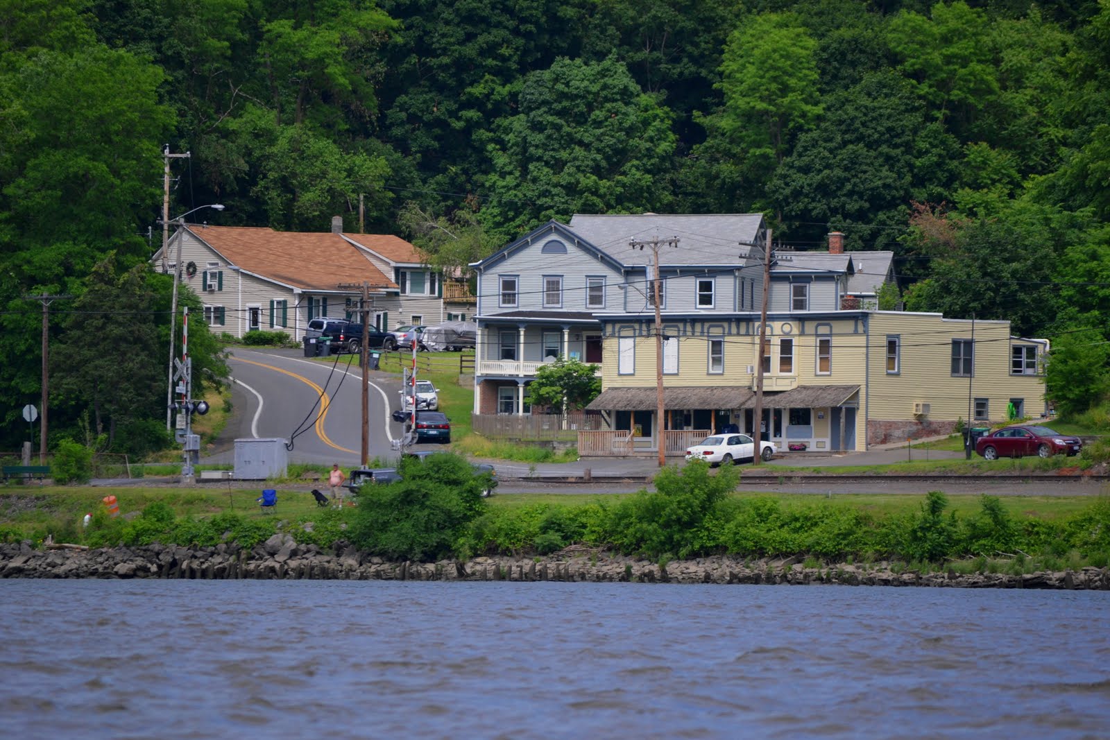 The Hudson River Explorer Mill Creek Stuyvesant Landing and Lighthouse.