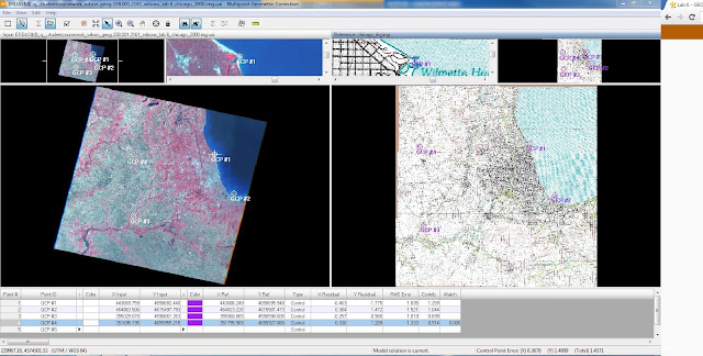 Remote Sensing: Lab 6 : Geometric Correction