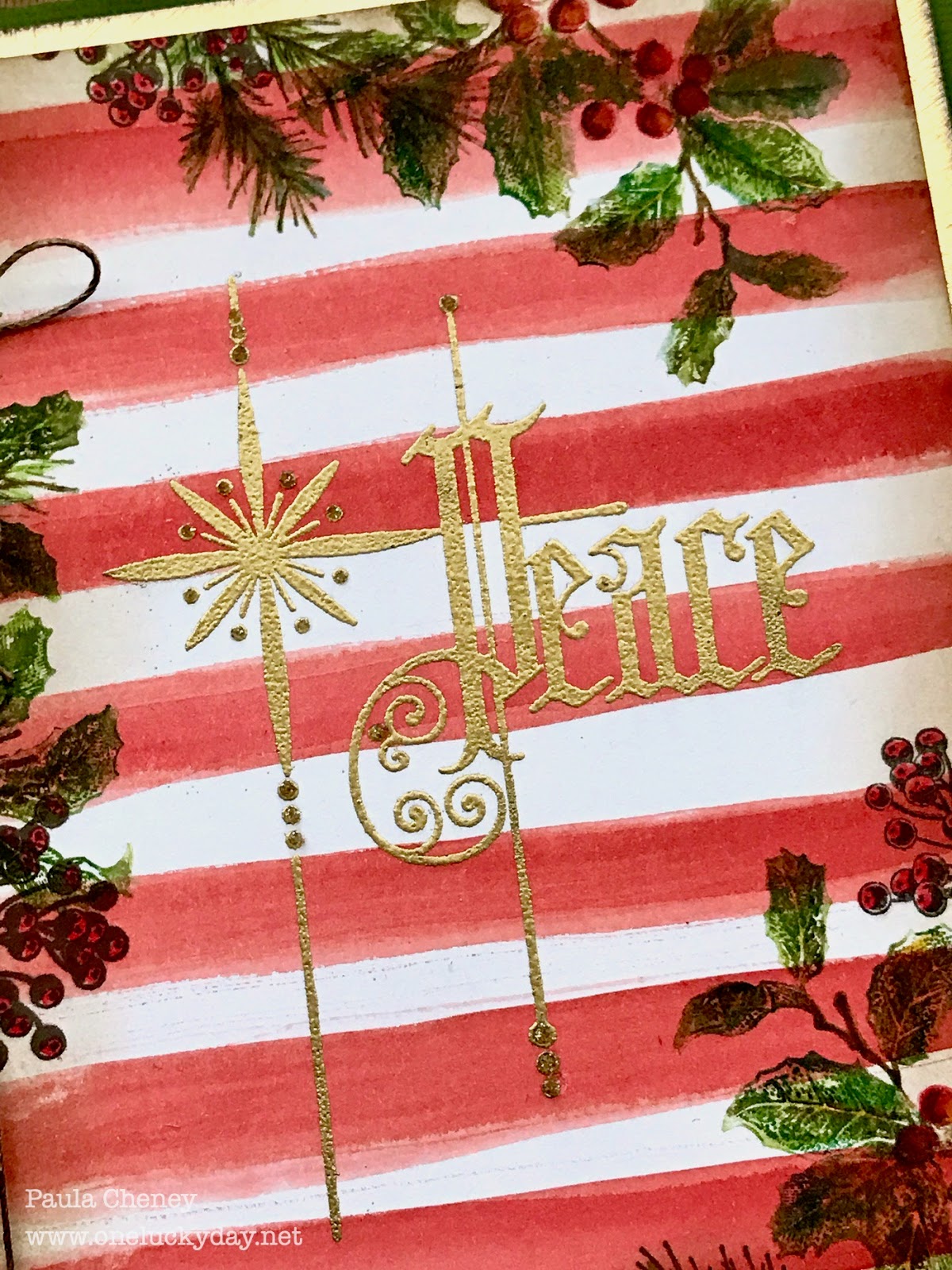 One Lucky Day Stampers Anonymous Holiday Cards