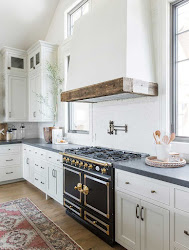 kitchen hood range backsplash farmhouse modern kitchens brick wood rustic mcgee studio wooden plankandpillow pillow plank right choosing trim beams