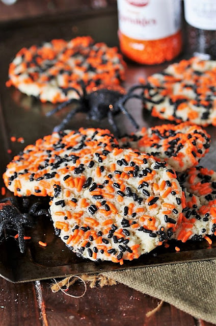 Halloween Sprinkle Sugar Cookies Black Orange Sprinkles Image%2B6