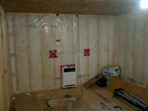 Cabins Cabins Cabins Insulation And Interior Walls