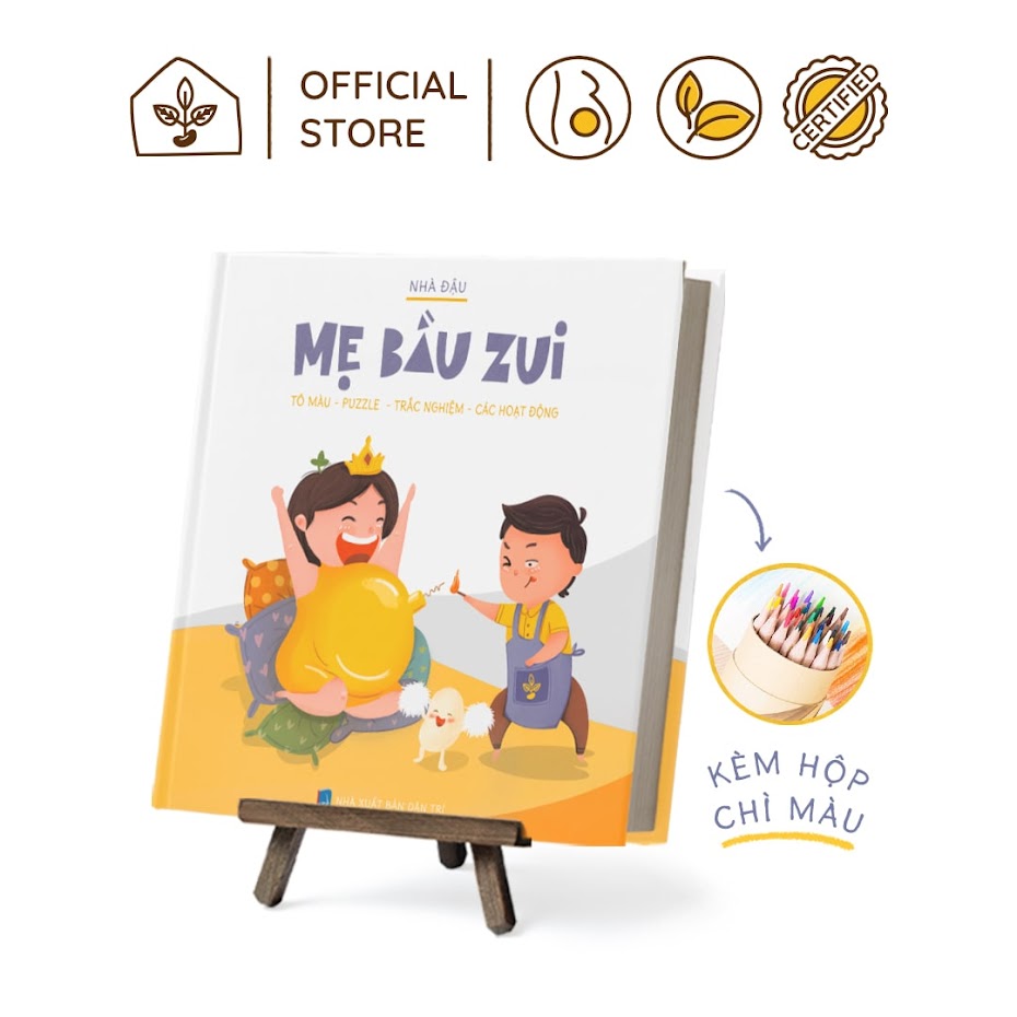 [A116] Cuốn sách giúp Mẹ Bầu giảm bớt căng thẳng thai kỳ