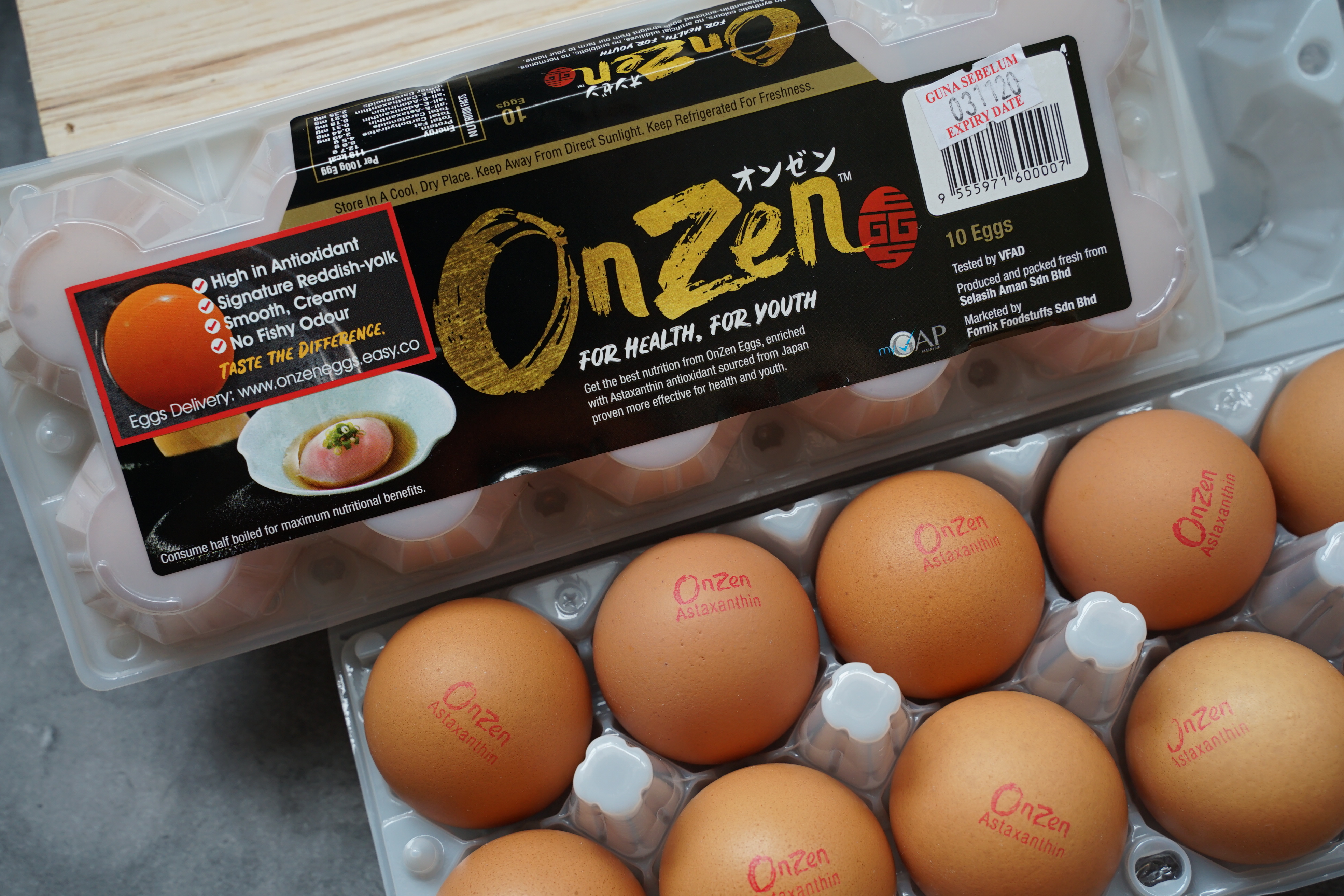 Betty's Journey OnZen Eggs The Benefits of Taking Astaxanthin Eggs