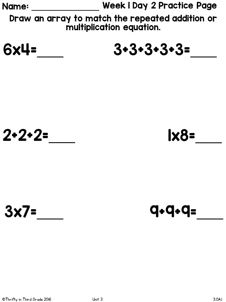 Guided Math Set Up | Thrifty in Third Grade