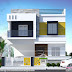 1653 square feet 3 BHK modern flat roof house plan