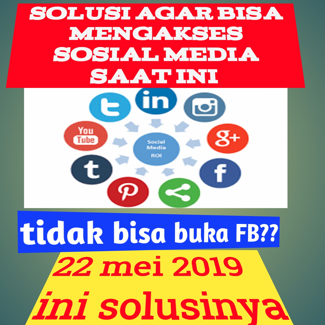 Tidak bisa buka FB??ini solusinya